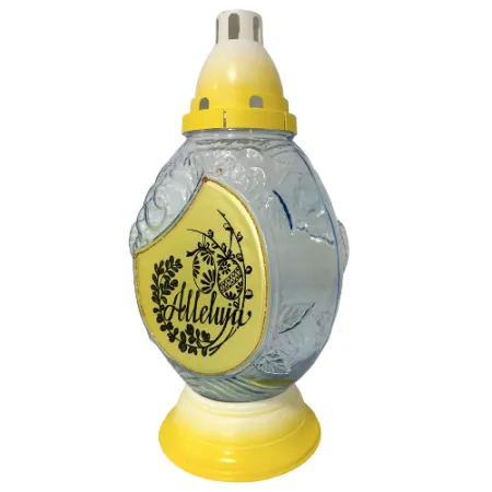 940-znicz jajko alleluja żółte 1 sztuka